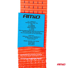 Spændestrop med kraftige metaldele i korrosionsbestandigt stål