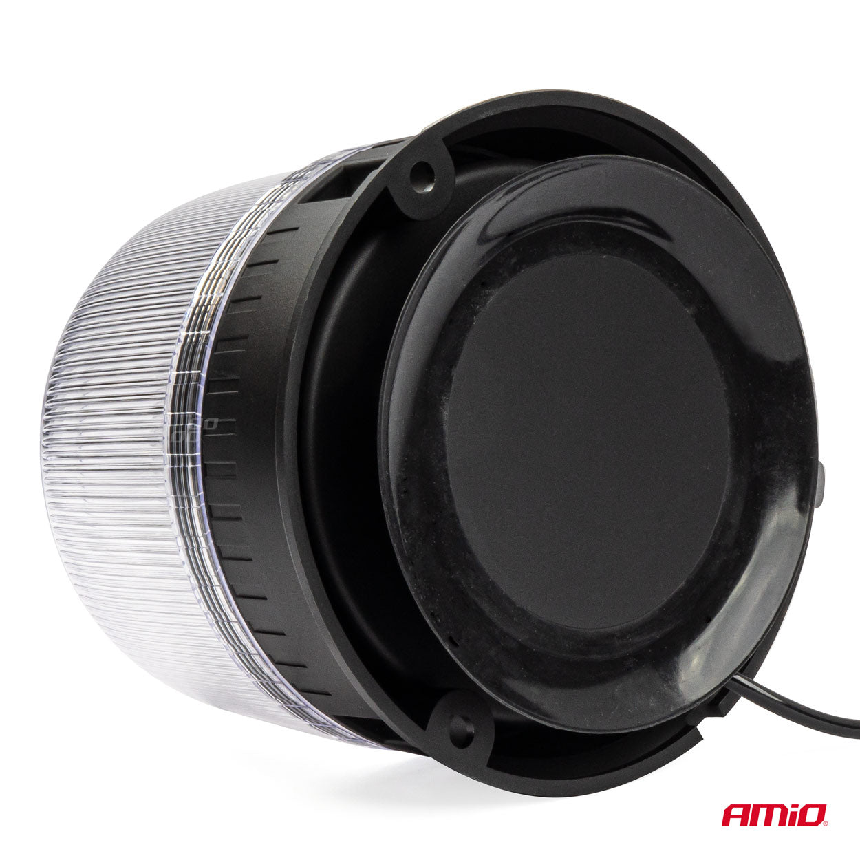 LED-advarselslampe med magnetisk fod