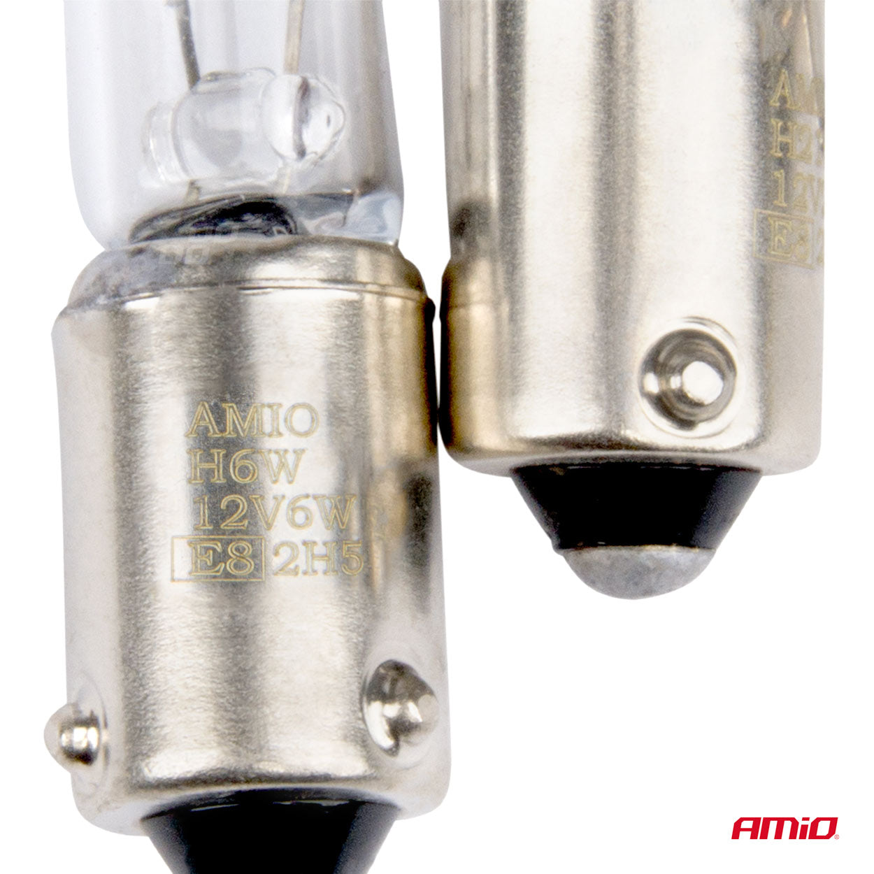 H6W halogenpærer med 12 V og 6 W