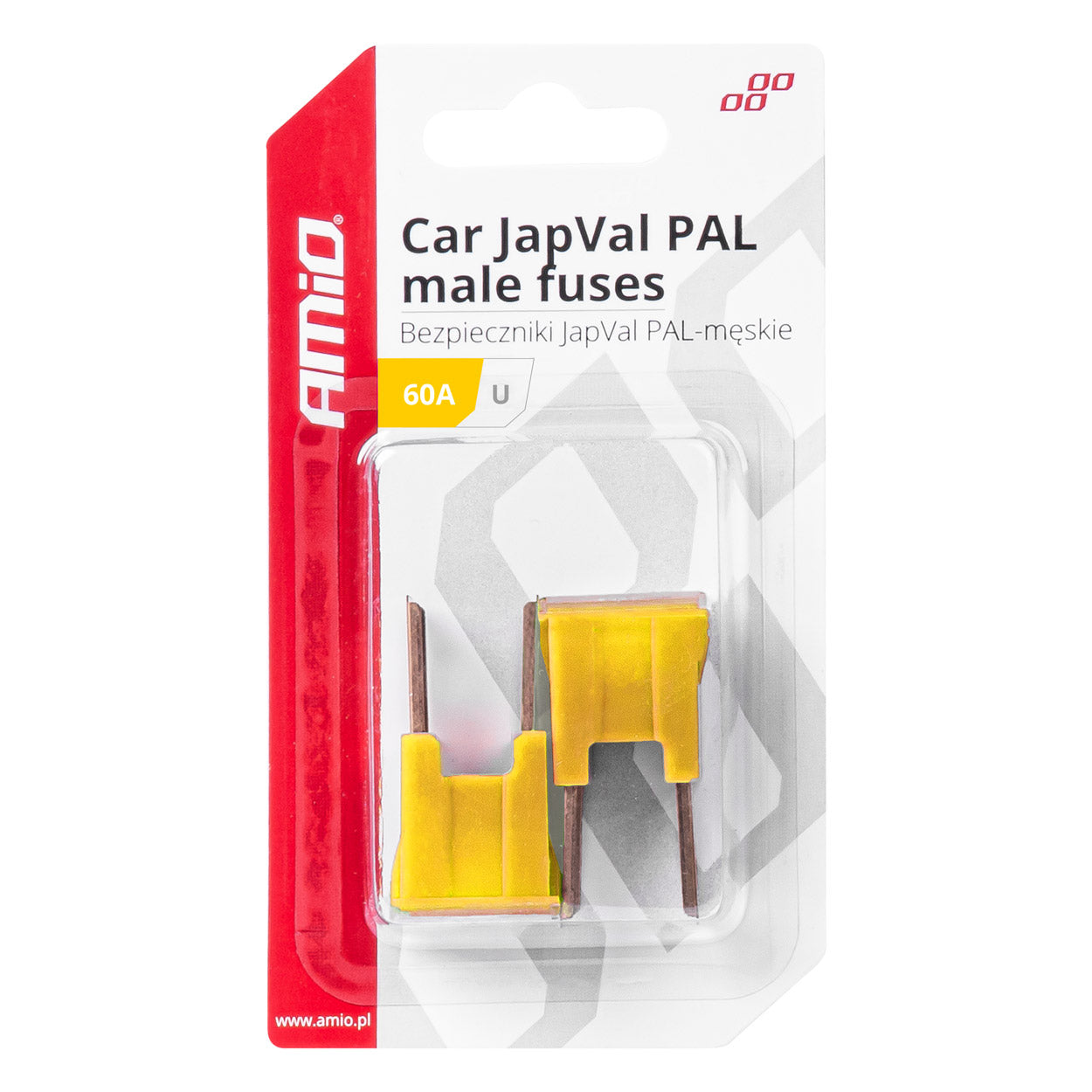 JAPVAL PAL U-type sikring med ben på 60 A