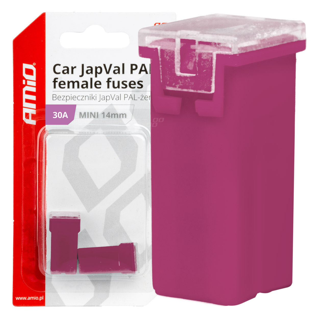 JAPVAL PAL female minisikring 80 A