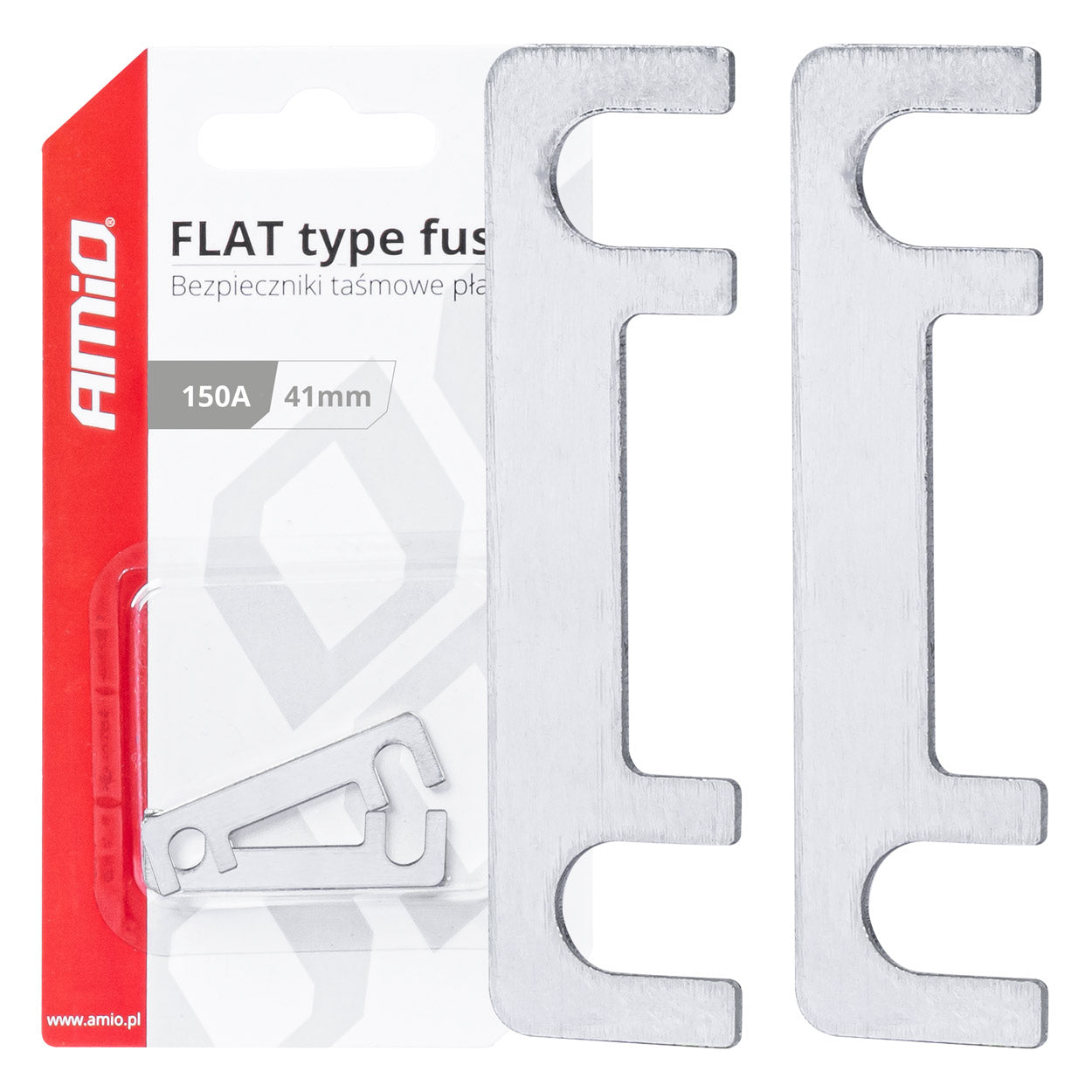 FLAT HSB-fladsikring 150 A, 41 x 11 mm