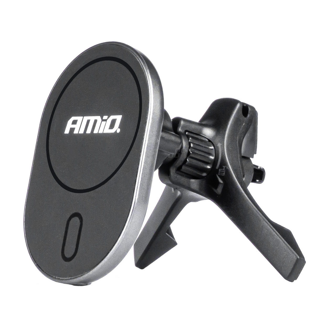 Magnetisk mobilholder med 15W Qi-oplader til bilens ventilationsgitter