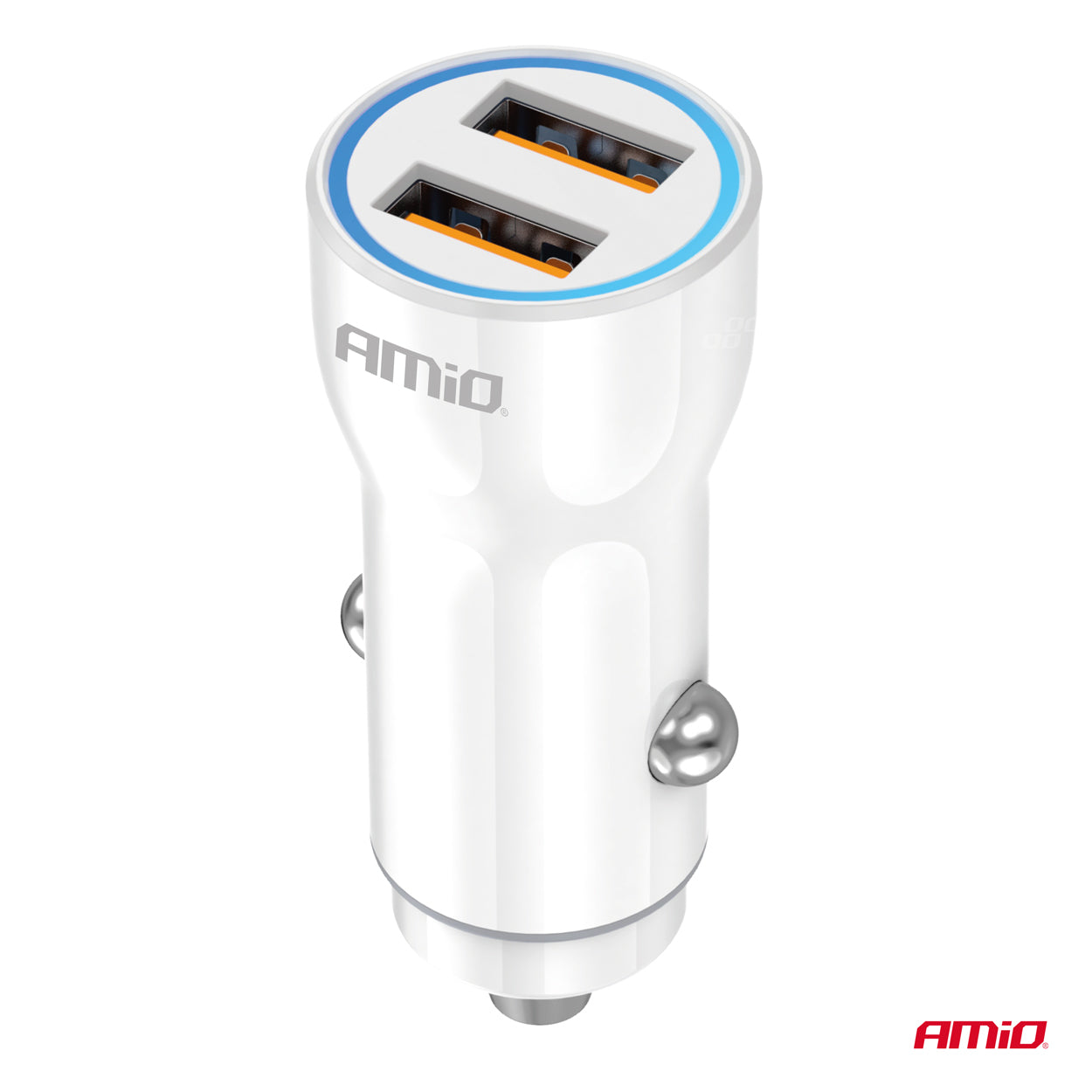 USB-billader med to USB-A porte til bil
