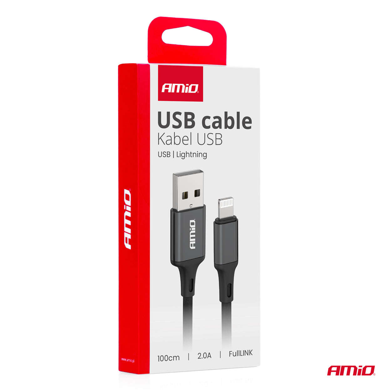 USB-A til Lightning-kabel til iPhone, iPad og iPod