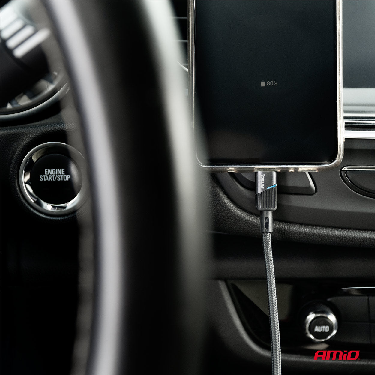 USB-C til USB-C-kabel på 100 cm