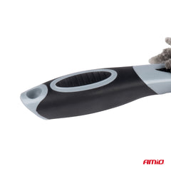 Mikrofiberbørste med ergonomisk håndtag til bilpleje