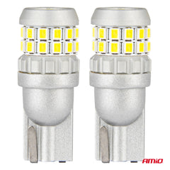 T10 W5W LED-pærer til 12/24 V med hvidt lys