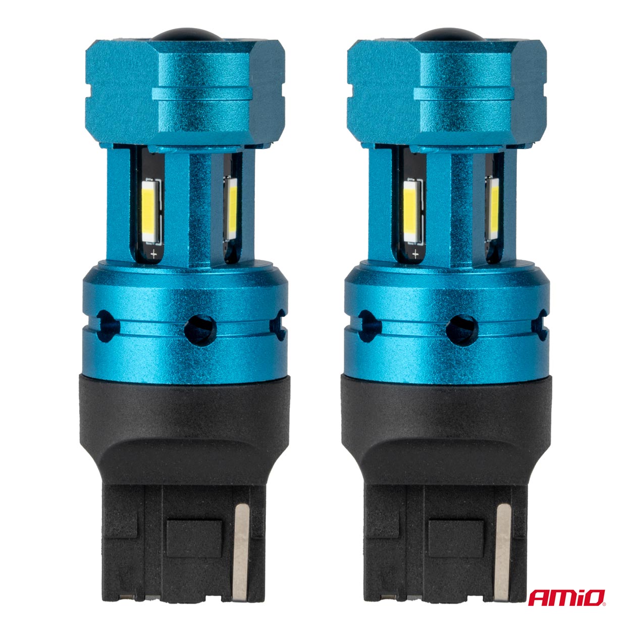 LED-pære T20 7440 W21W set fra siden