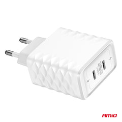 Kompakt USB-C vægoplader på 35 W