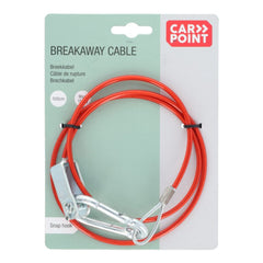 Carpoint συρματόσχοινο ασφαλείας για τρέιλερ 100 cm 1500 N / 150 kg 