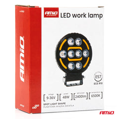 Arbejdslampe AWL80 med arbejds- og advarselsfunktion