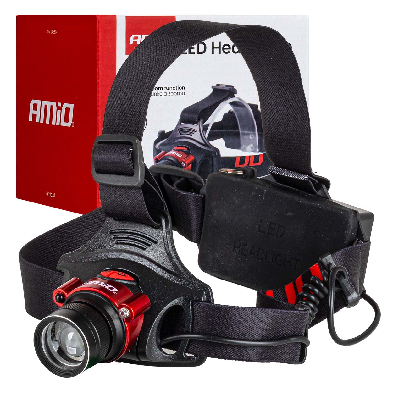 LED-pandelampe med T6 LED