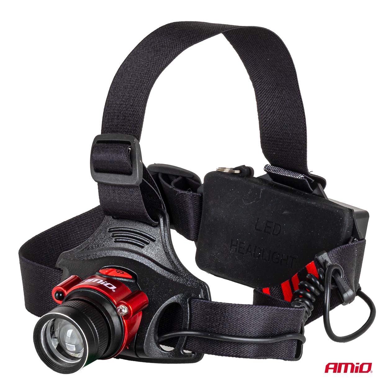 LED-pandelampe med zoomfunktion