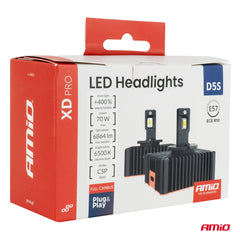 XD PRO D5S LED-pærer med Full CANBUS-elektronik