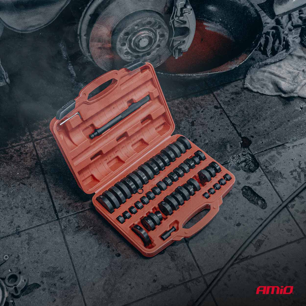 Adaptere med diametre fra 18 til 65 mm