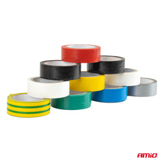 Sæt med farvede PVC-tape til elarbejde