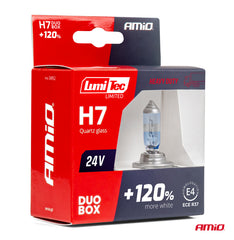 Λάμπες αλογόνου LumiTec H7 24V 70W σε σετ DUO