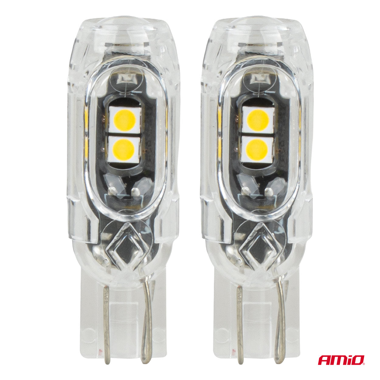 Λαμπτήρας T10 LED με λευκό φωτισμό για συστήματα οχημάτων 12V