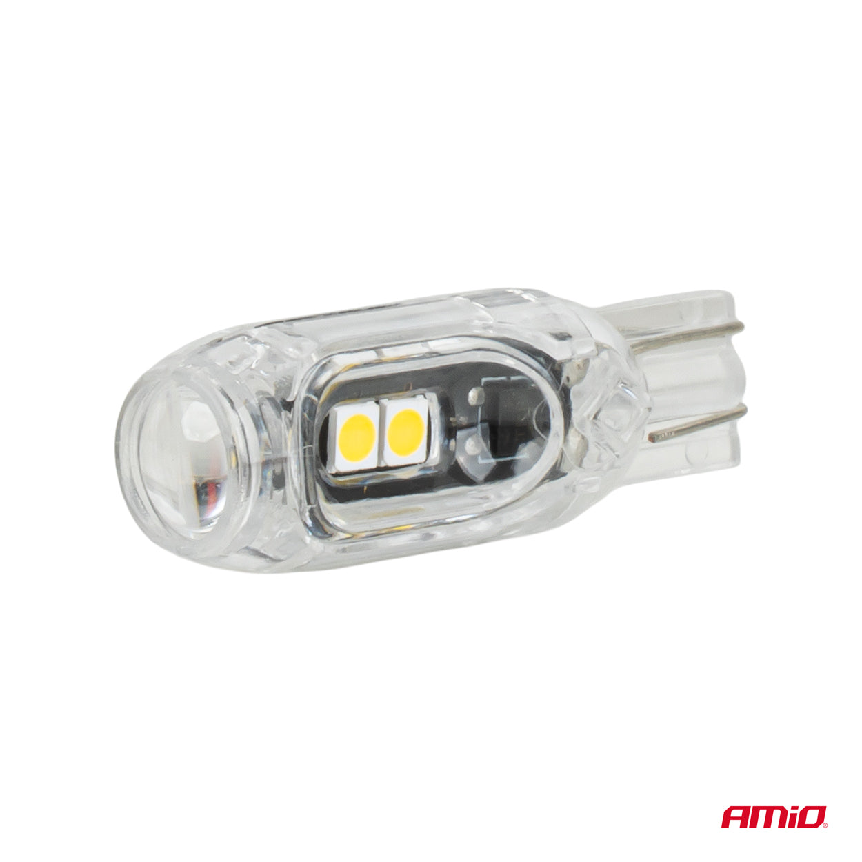 Λευκός λαμπτήρας T10 LED με 5 SMD LED