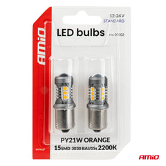 Λάμπα LED για φλας με βάση BAU15S/PY21W