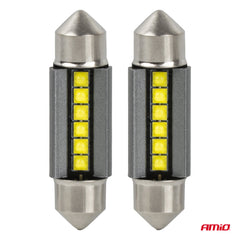 Λάμπα LED CANBUS 39 mm για 12/24 V με λευκό φωτισμό