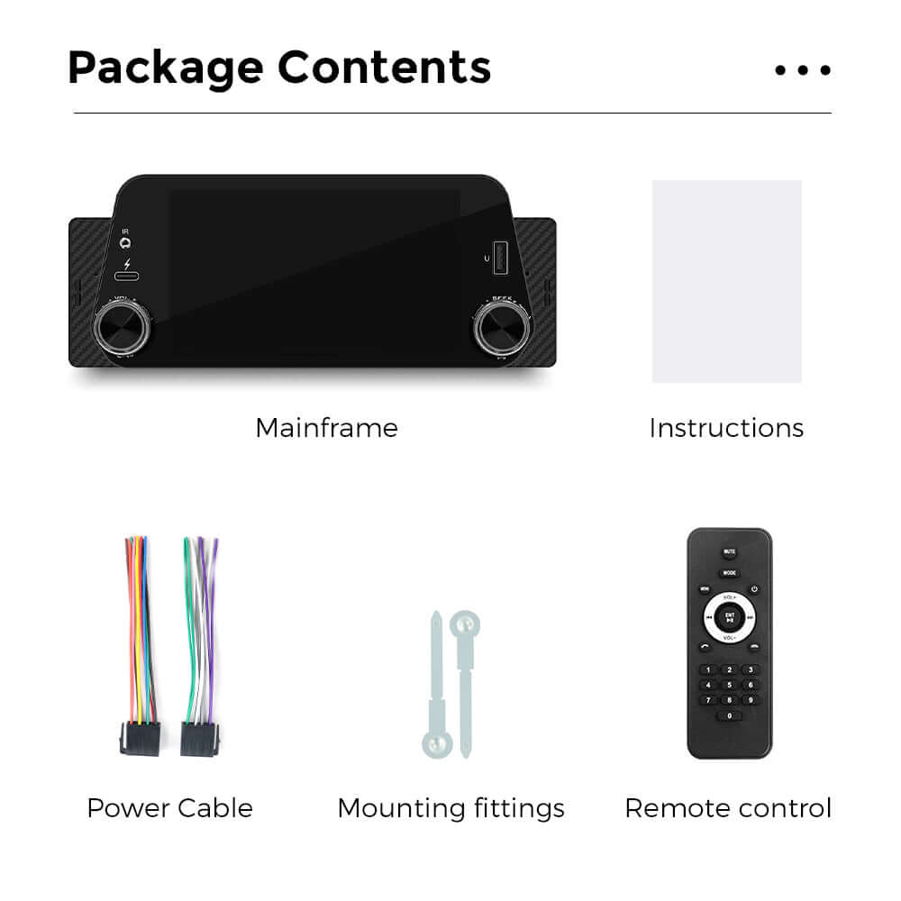Universal - ραδιόφωνο 5" 1-DIN με Apple CarPlay και Android Auto – Bilmedie.dk