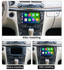 Mercedes-Benz W211 - 8" Ράδιο με Apple CarPlay και Android Auto – Bilmedie.dk