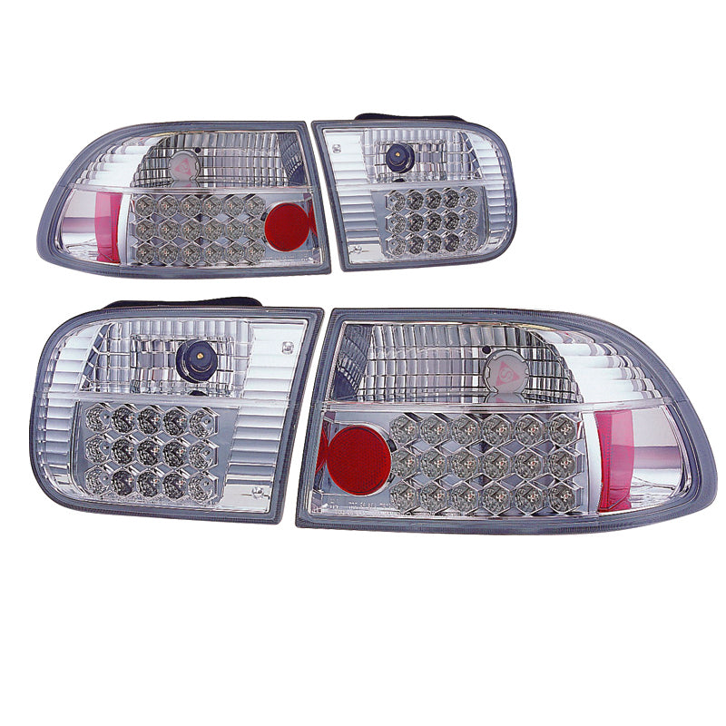 Πίσω φώτα LED για Civic '92 3D