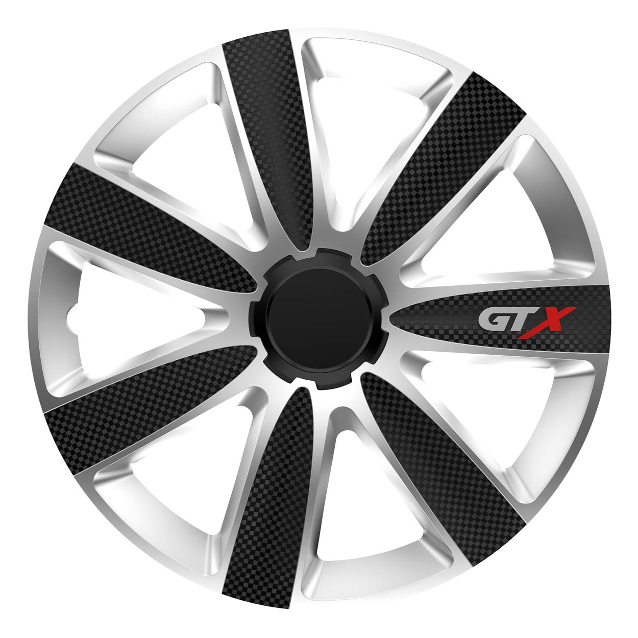 Versaco τάσια GTX σε carbon μαύρο και ασημί 14 ιντσών
