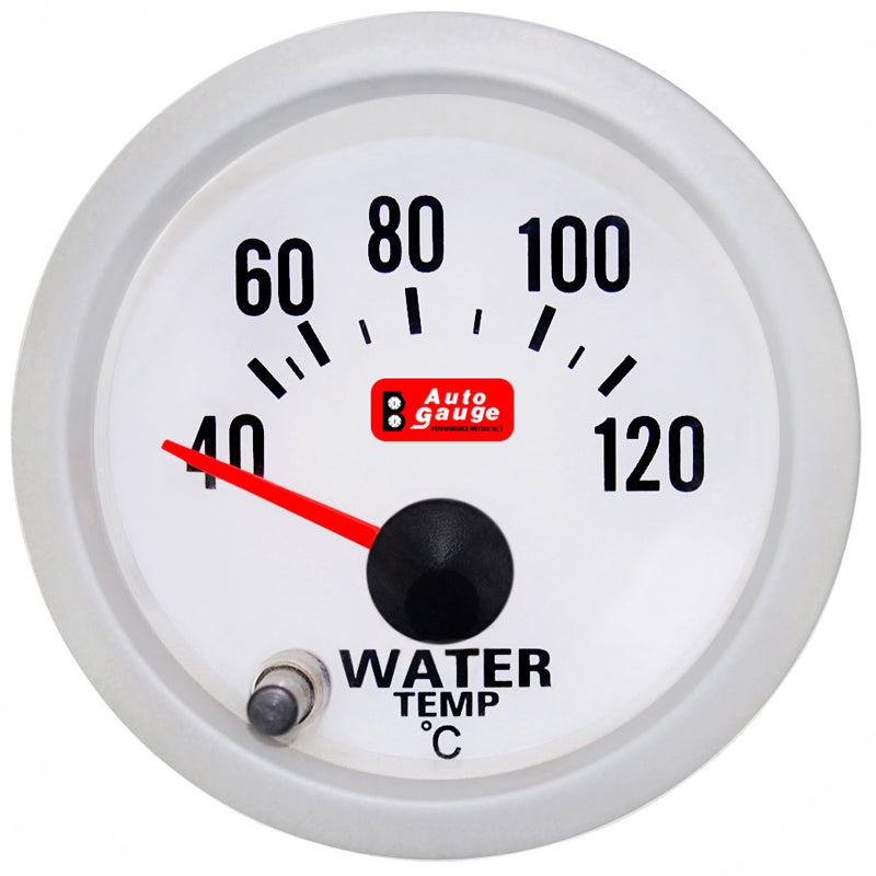 Μετρητής θερμοκρασίας νερού Auto Gauge 2 ιντσών με 7 χρώματα
