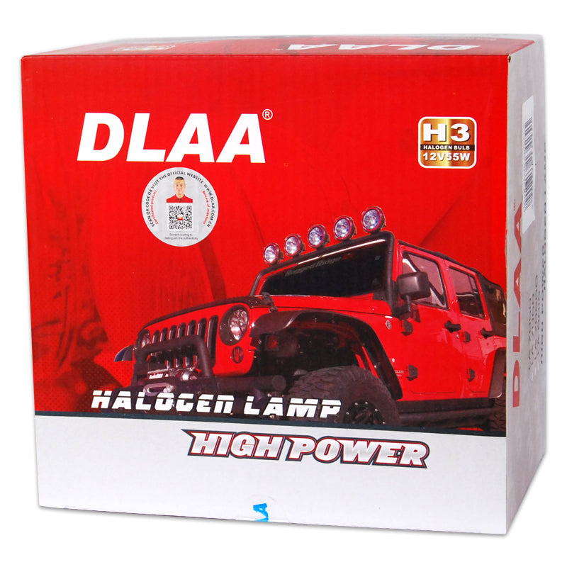Ορθογώνιοι προβολείς H3 12V 55W με προστασία, 2 τεμ.
