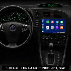 Saab 9-5 2005-2011 - 9" ραδιόφωνο με Apple CarPlay και Android Auto 