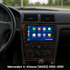 Mercedes C-Klasse (W202) 1992-2001 - Ράδιο 9" με Apple CarPlay και Android Auto 