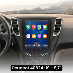 Peugeot 408 14-19 - Ράδιο 9,7" με Apple CarPlay και Android Auto 