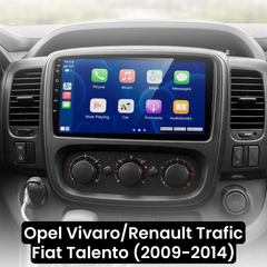 Opel Vivaro/Renault Traffic/Fiat Talento 14-21 - Ράδιο 9" με Apple CarPlay και Android Auto 