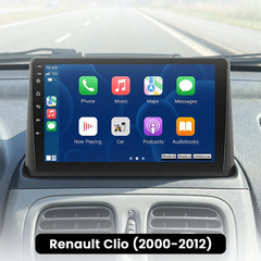 Renault Clio 2000-2012 – Ράδιο αυτοκινήτου 9” με Apple CarPlay & Android Auto 