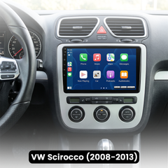 VW Scirocco 08-14 - Ράδιο 9\" με Apple CarPlay και Android Auto 