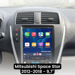 <h2>Mitsubishi Space Star radio 2012-2018 - 9,7" με Apple CarPlay και Android Auto</h2> 