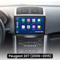 Peugeot 207 06-15 - Ράδιο 9" με Apple CarPlay και Android Auto 