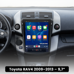 Toyota RAV4 09–13 – Ράδιο 9,7” με Apple CarPlay και Android Auto 