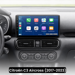 Citroën C3 Aircross 17-23 - 9" Radio m. Apple CarPlay og Android Auto