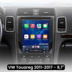VW Touareg 2011-2017 - 9,7" Radio m. Apple CarPlay og Android Auto
