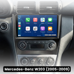 Mercedes-Benz W203 - Ράδιο 9\" με Apple CarPlay και Android Auto 