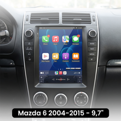 Mazda 6 2004-2015 - 9,7" radio met Apple CarPlay en Android Auto 