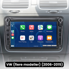 VW (πολλαπλά μοντέλα) 2006-2015 - ραδιόφωνο 8" με Apple CarPlay και Android Auto 