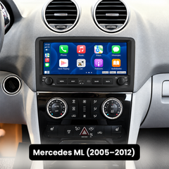 Mercedes ML 2005-2012 – Ράδιο 10,26" με Apple CarPlay και Android Auto 