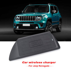 Jeep Renegade 2015-2021 Ασύρματος φορτιστής κινητού με γρήγορη φόρτιση 15W 