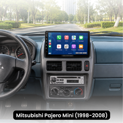 Mitsubishi Pajero Mini 1998-2008 - Ράδιο 9" με Apple CarPlay και Android Auto 