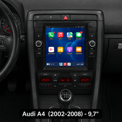Audi A4 2002-2008 - Ράδιο 9,7" με Apple CarPlay και Android Auto 